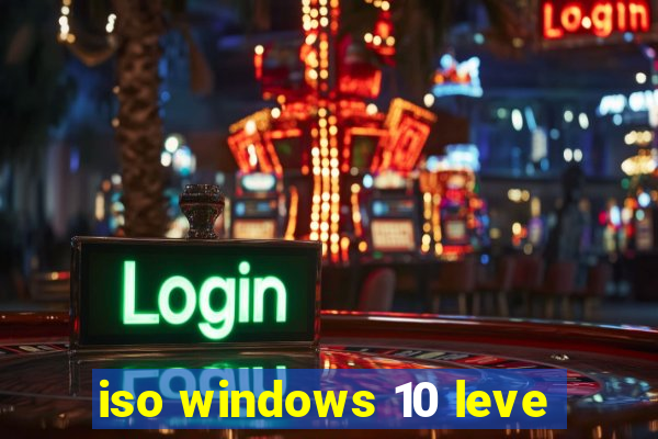 iso windows 10 leve